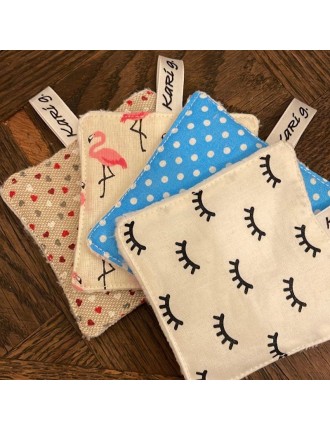 Toalhete desmaquilhante reutilizável