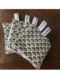 Lote de 5 Toalhetes reutilizáveis