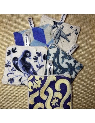 Lote de 5 Toalhetes reutilizáveis