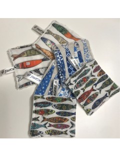 Lote de 5 Toalhetes reutilizáveis