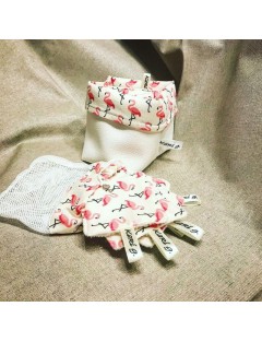 Lote 10 toalhetes + Cesto impermeável + Saquinho para a máquina de lavar