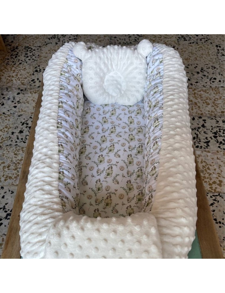 Lote Ninho recém-nascido + Almofada ortopédica