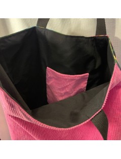 Tote Bag forrada e com bolso interior