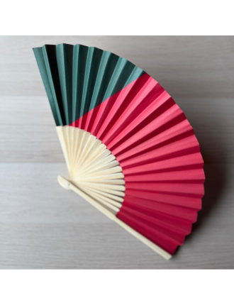 Leque de madeira, com personalização