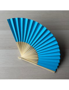 Leque de madeira, com personalização