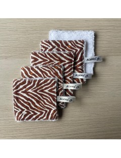 Lote de 5 Toalhetes reutilizáveis