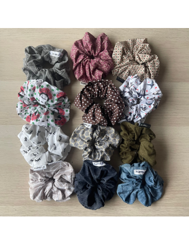 Elástico de tecido para cabelo