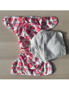 Fralda bebé reutilizável