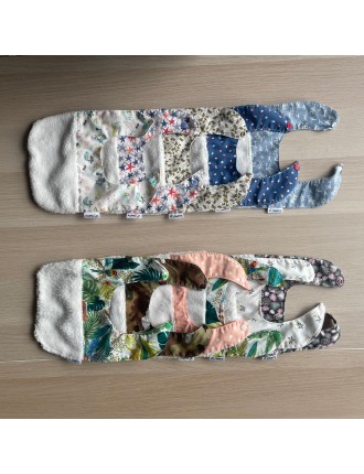 Babete com fibra de bambu