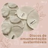 1 par de discos de amamentação