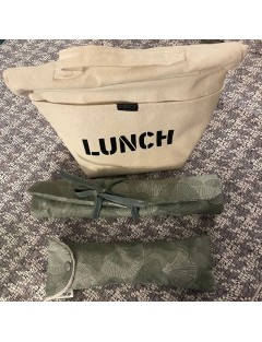 Lancheira térmica com personalização - Bege