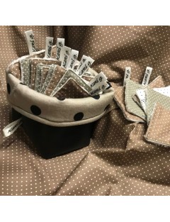 Cesto impermeável para toalhetes