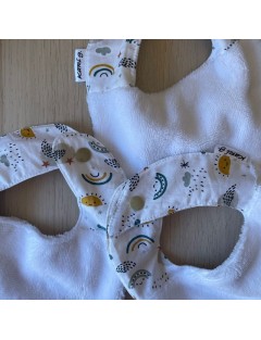 Babete com fibra de bambu