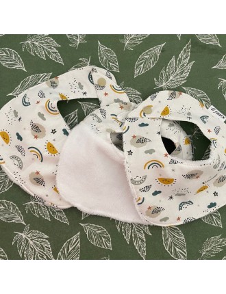 Babete com fibra de bambu